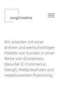 Mobile Screenshot of jungcreative.de